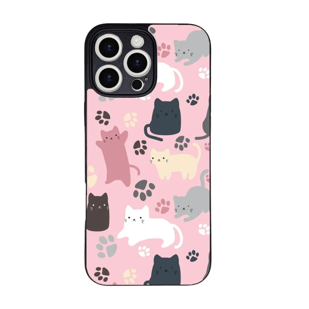 Cats and Paws iPhone 16 Pro Max Cover