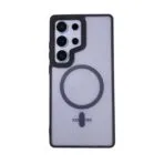 Matte translucent MagSafe case for Samsung S25 Ultra in purple Main