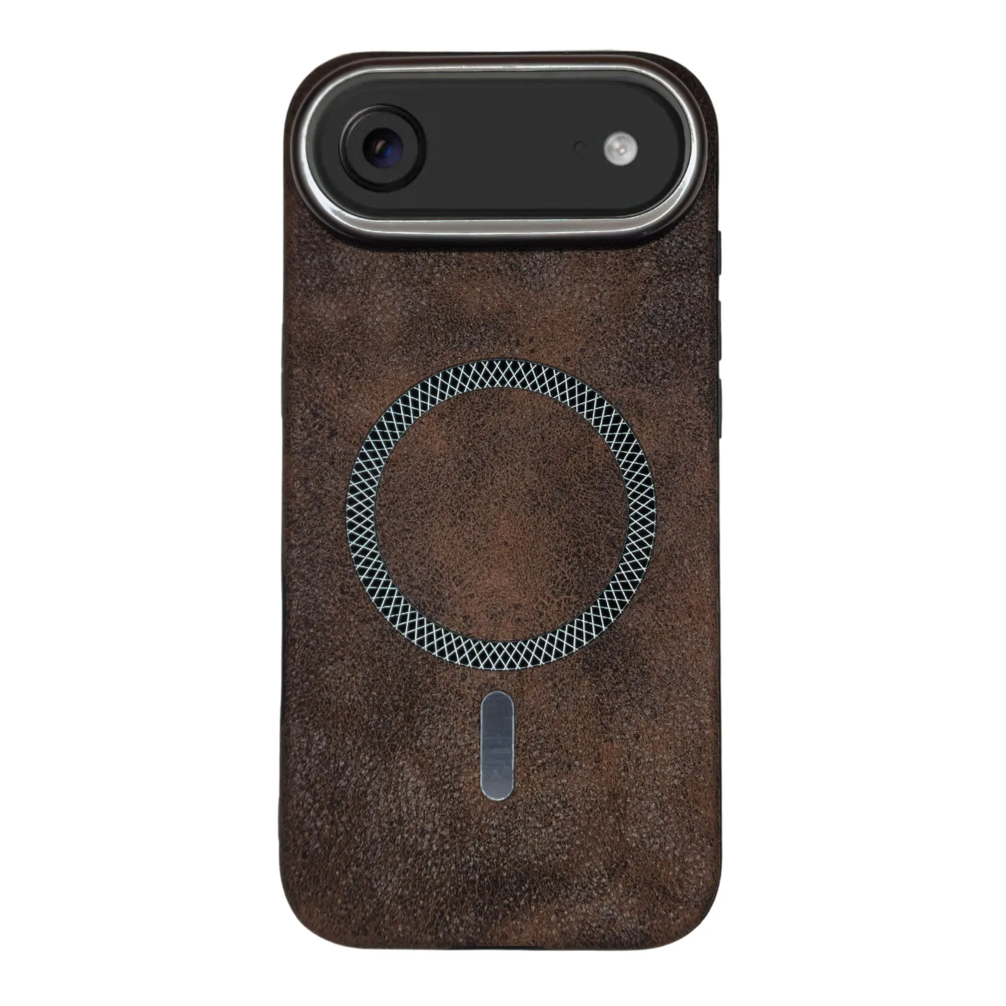 iPhone Air brown leather Magsafe Phone case Main
